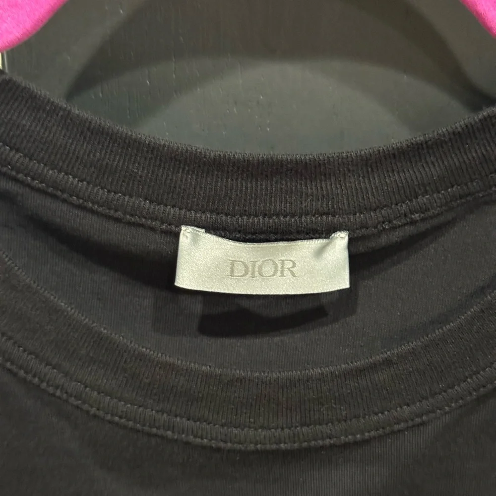 (SOLD) Dior Atelier Logo Print Cotton T-shirt 043J615A0589 - Size Medium - Picture 2 of 4